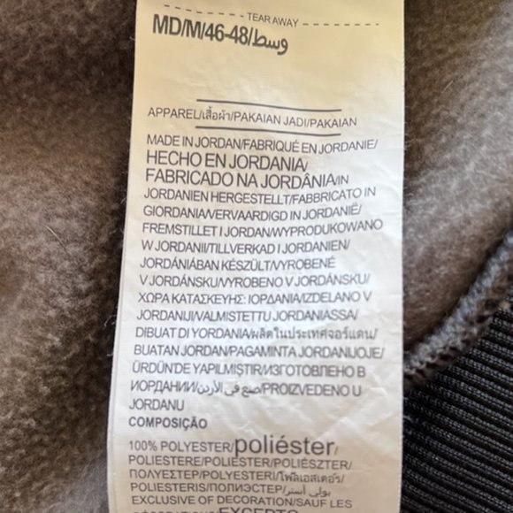 Under Armour Womens BIG LOGO Hooded Cold Gear Sweatshirt‎ Medium M Dark Gray - Picture 7 of 7